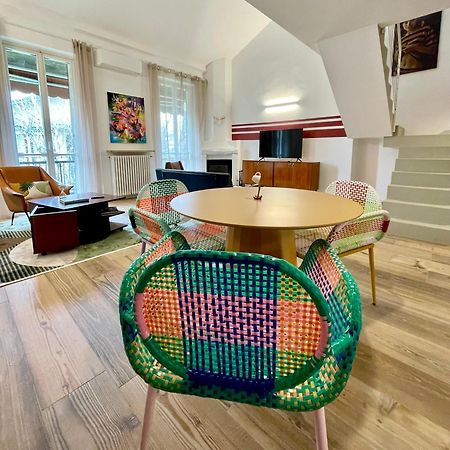 149 Borgo Ticino Suite Attico Di Lusso Con Terrazzo E Parking Privato 帕维亚 外观 照片