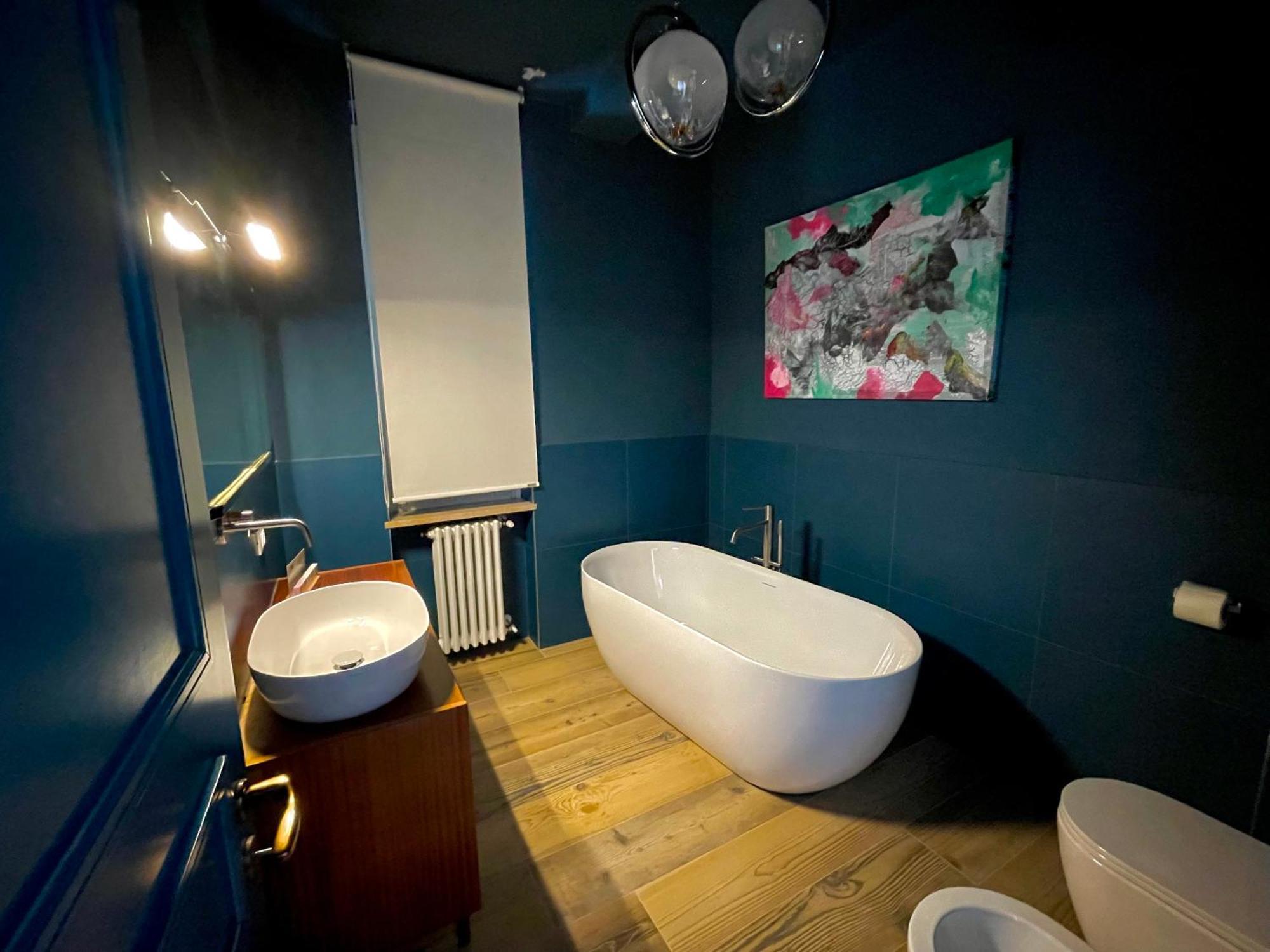 149 Borgo Ticino Suite Attico Di Lusso Con Terrazzo E Parking Privato 帕维亚 外观 照片