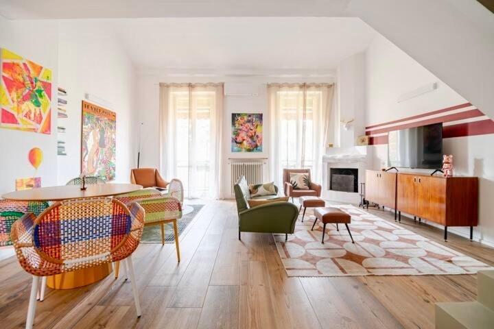 149 Borgo Ticino Suite Attico Di Lusso Con Terrazzo E Parking Privato 帕维亚 外观 照片