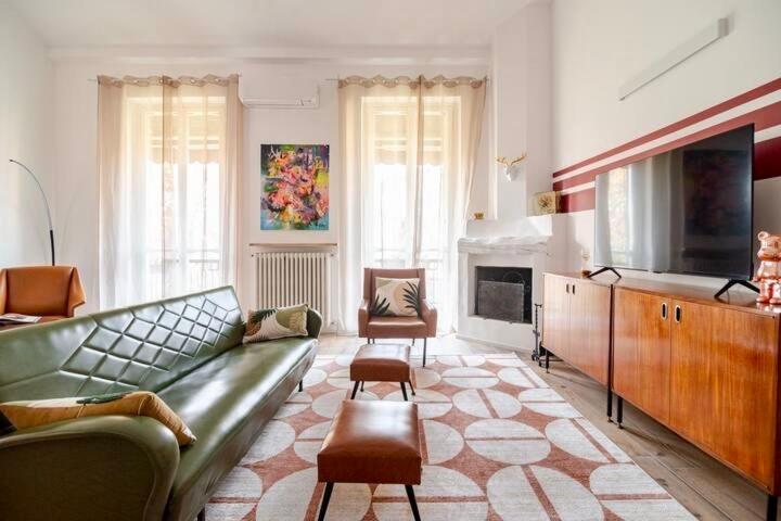 149 Borgo Ticino Suite Attico Di Lusso Con Terrazzo E Parking Privato 帕维亚 外观 照片